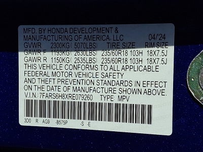 2024 Honda CR-V Hybrid Sport-L