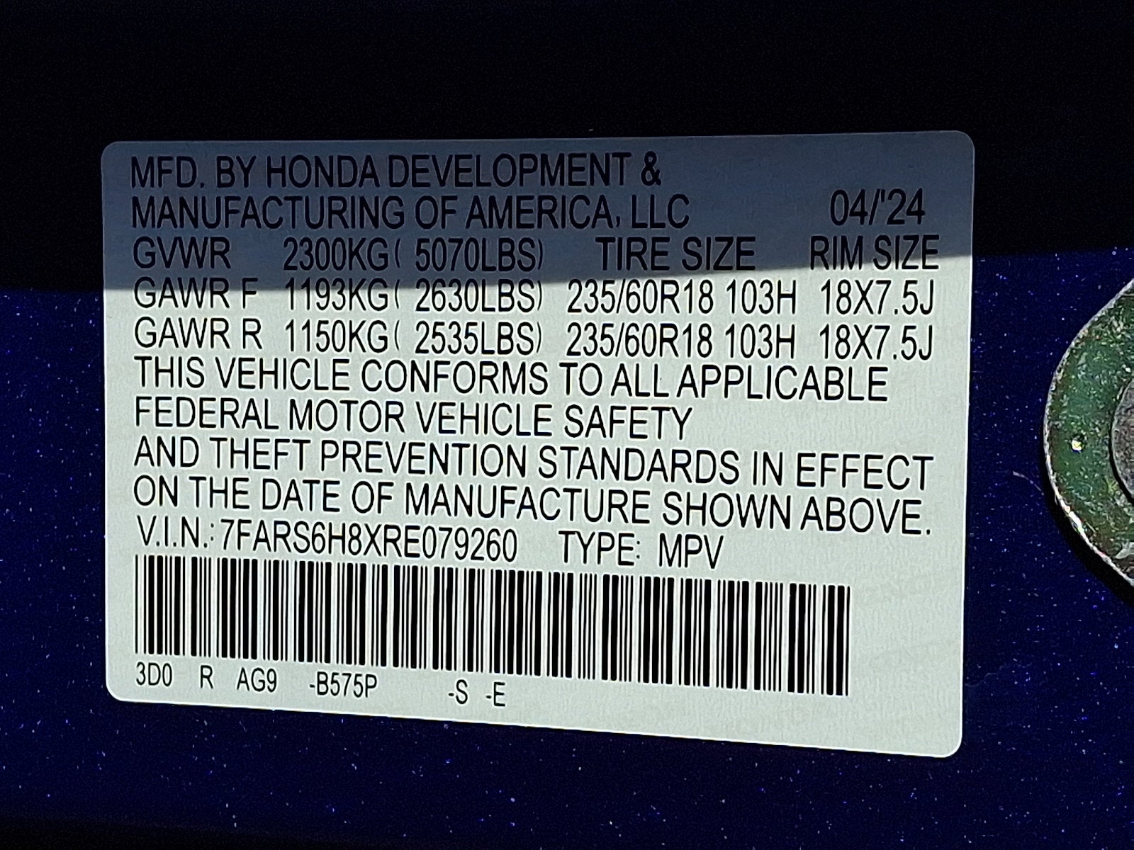 2024 Honda CR-V Hybrid Sport-L