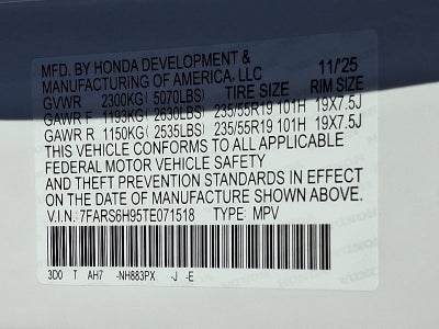 2026 Honda CR-V Hybrid Sport Touring