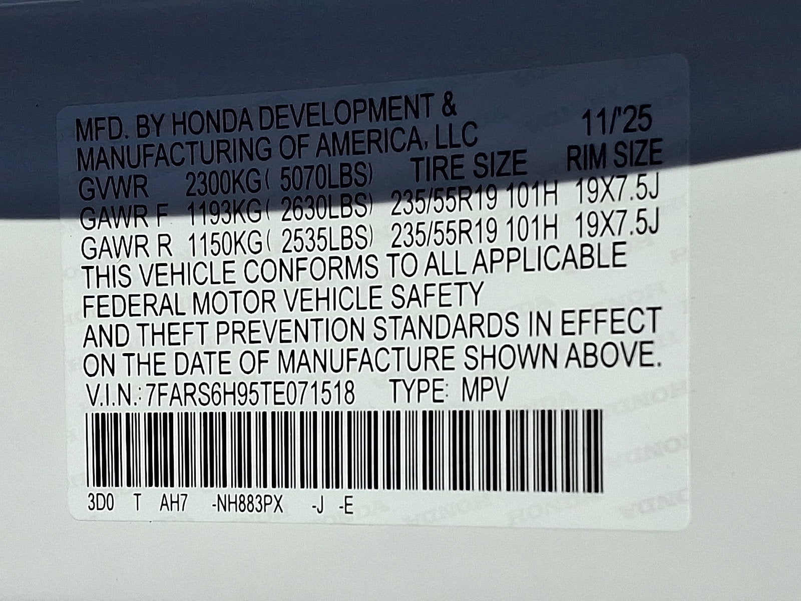 2026 Honda CR-V Hybrid Sport Touring