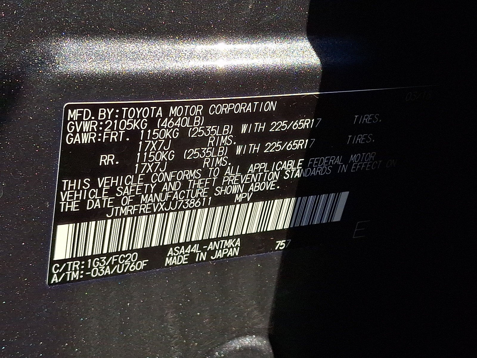 2018 Toyota RAV4 XLE