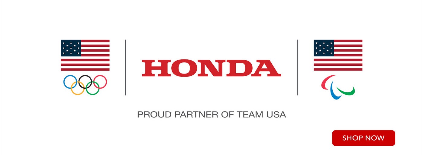 Honda is a proud partner of Team USA